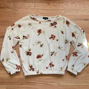 Roolee size small floral sweater